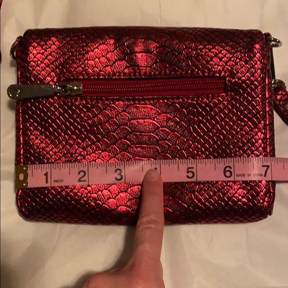 Charming Charlie’s Red Purse - Picture 5 of 6